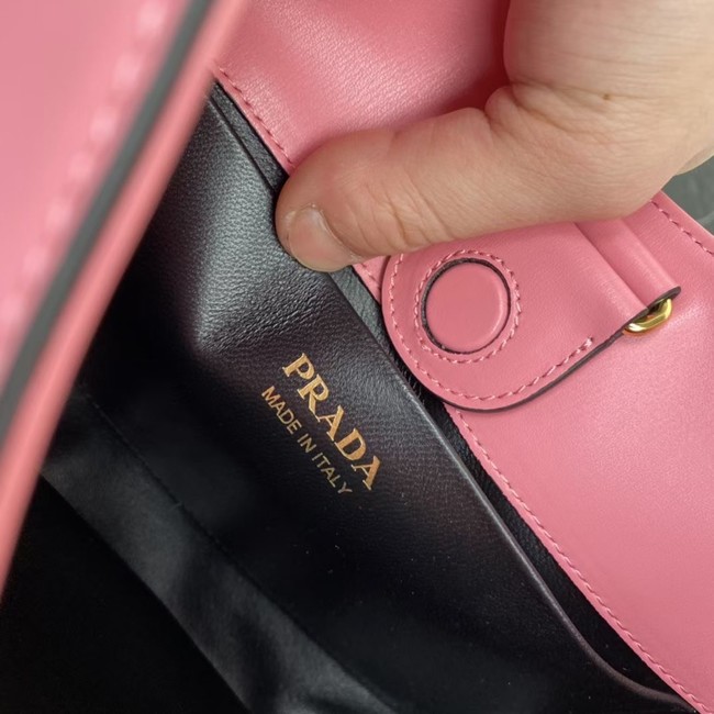 Prada Leather shoulder bag 1BC179 pink