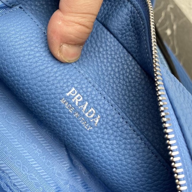 Prada Leather shoulder bag 1BH192 blue