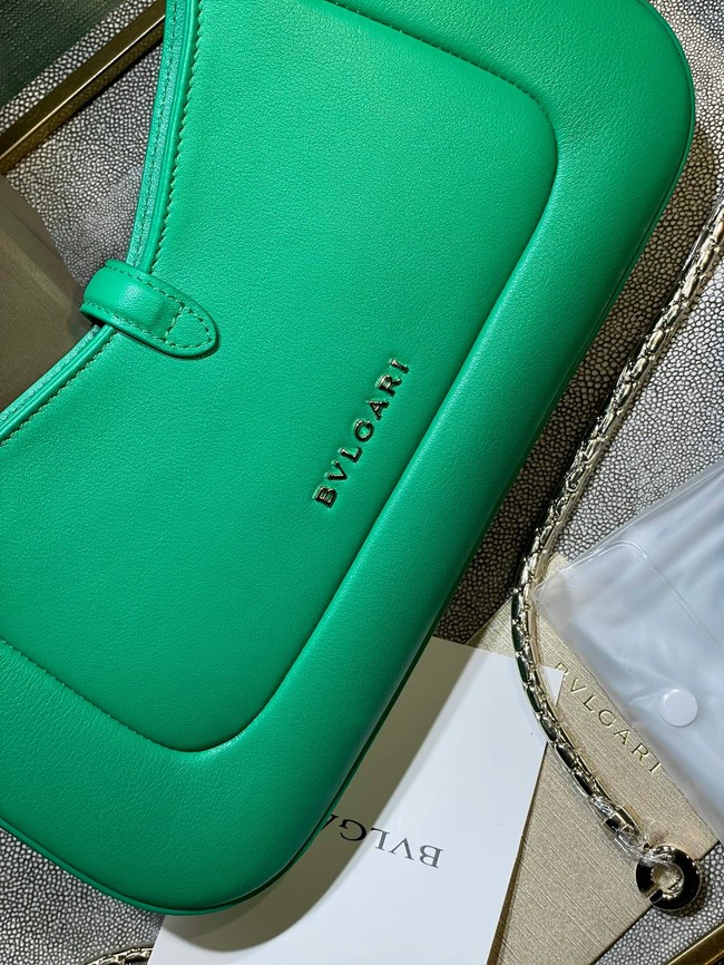 Bvlgari Serpenti Forever leather crossbody bag B282935 green