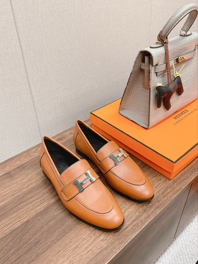 Hermes leather Shoes 93412-1