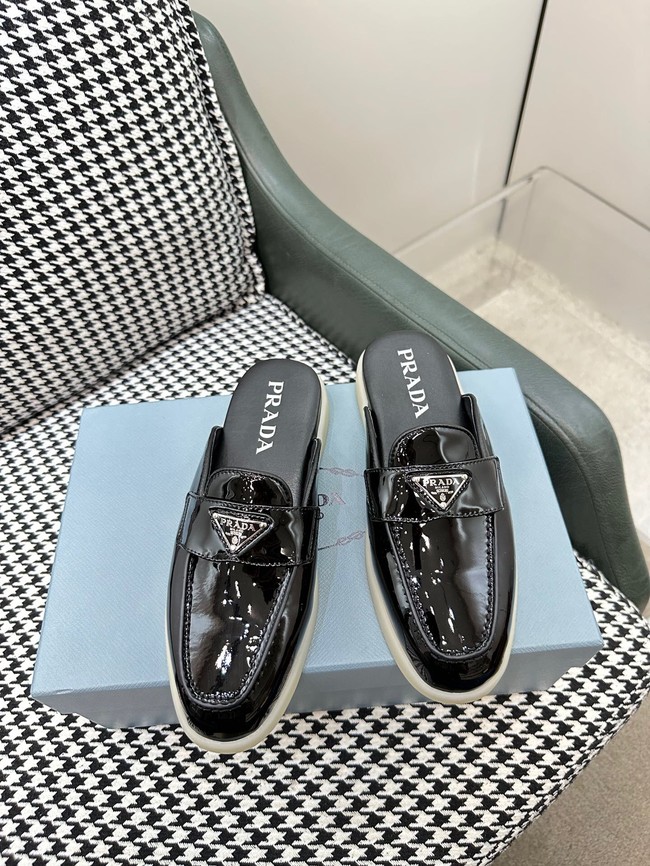 Prada leather shoes 93410-4