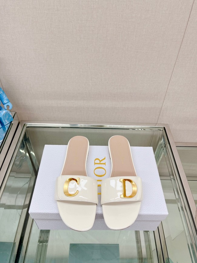 CEST DIOR SLIDE Patent Calfskin 93448-9