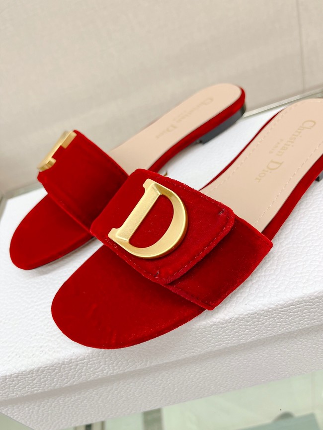 CEST DIOR HEELED SLIDE Velvet 93448-4