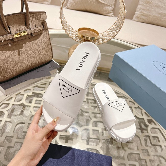 Prada leather slides 93442-1