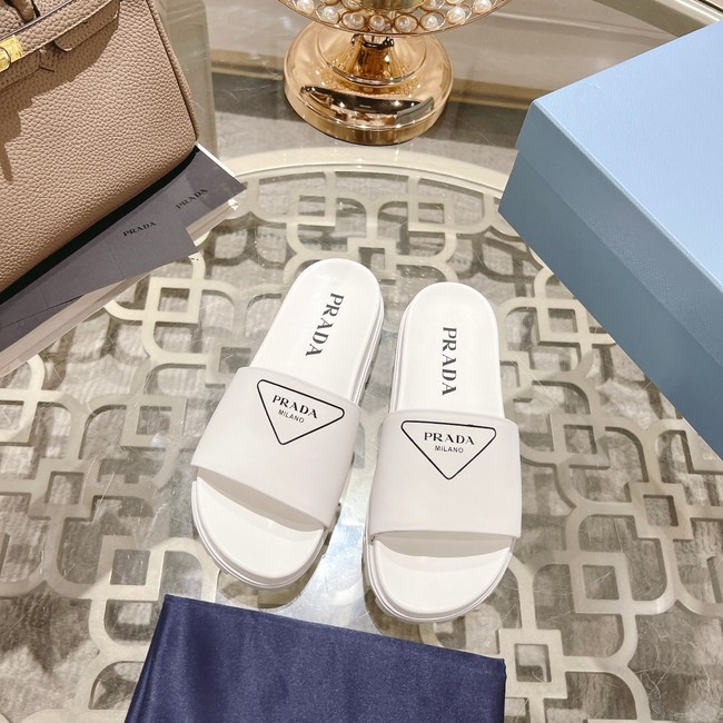 Prada leather slides 93442-1