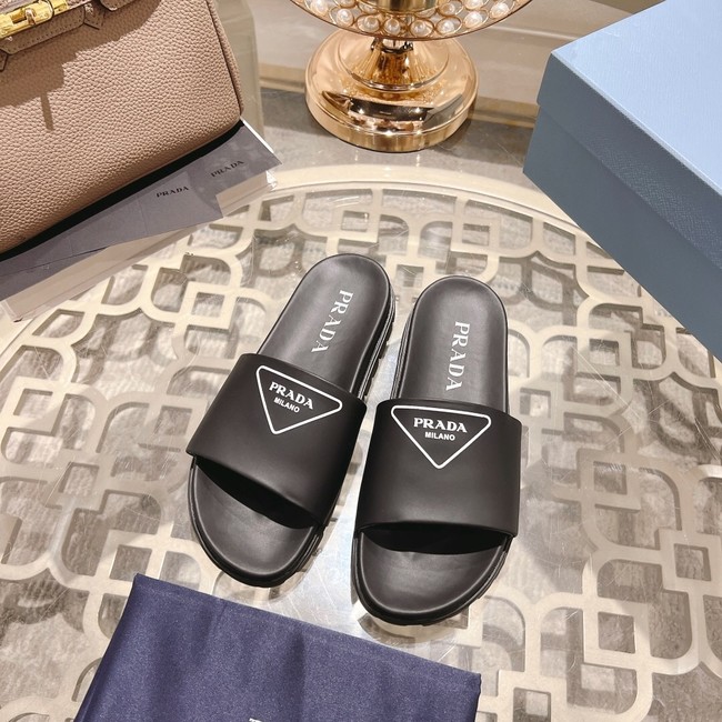 Prada leather slides 93442-2