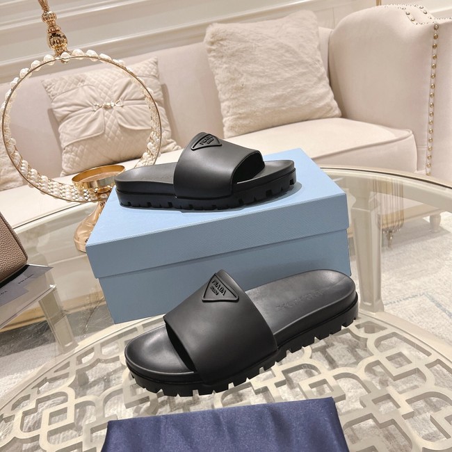 Prada leather slides 93443-3