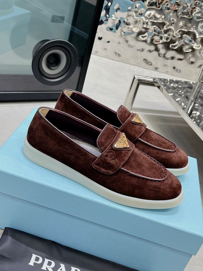 Prada Suede leather loafers 93459-3