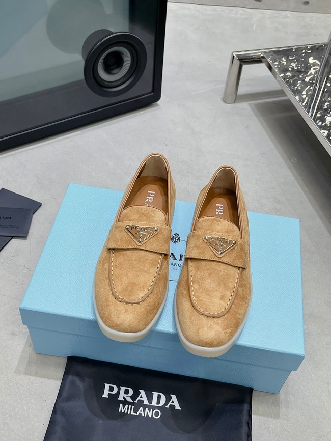 Prada Suede leather loafers 93459-7