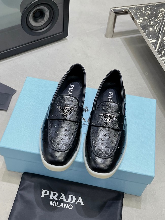 Prada leather loafers 93461-1