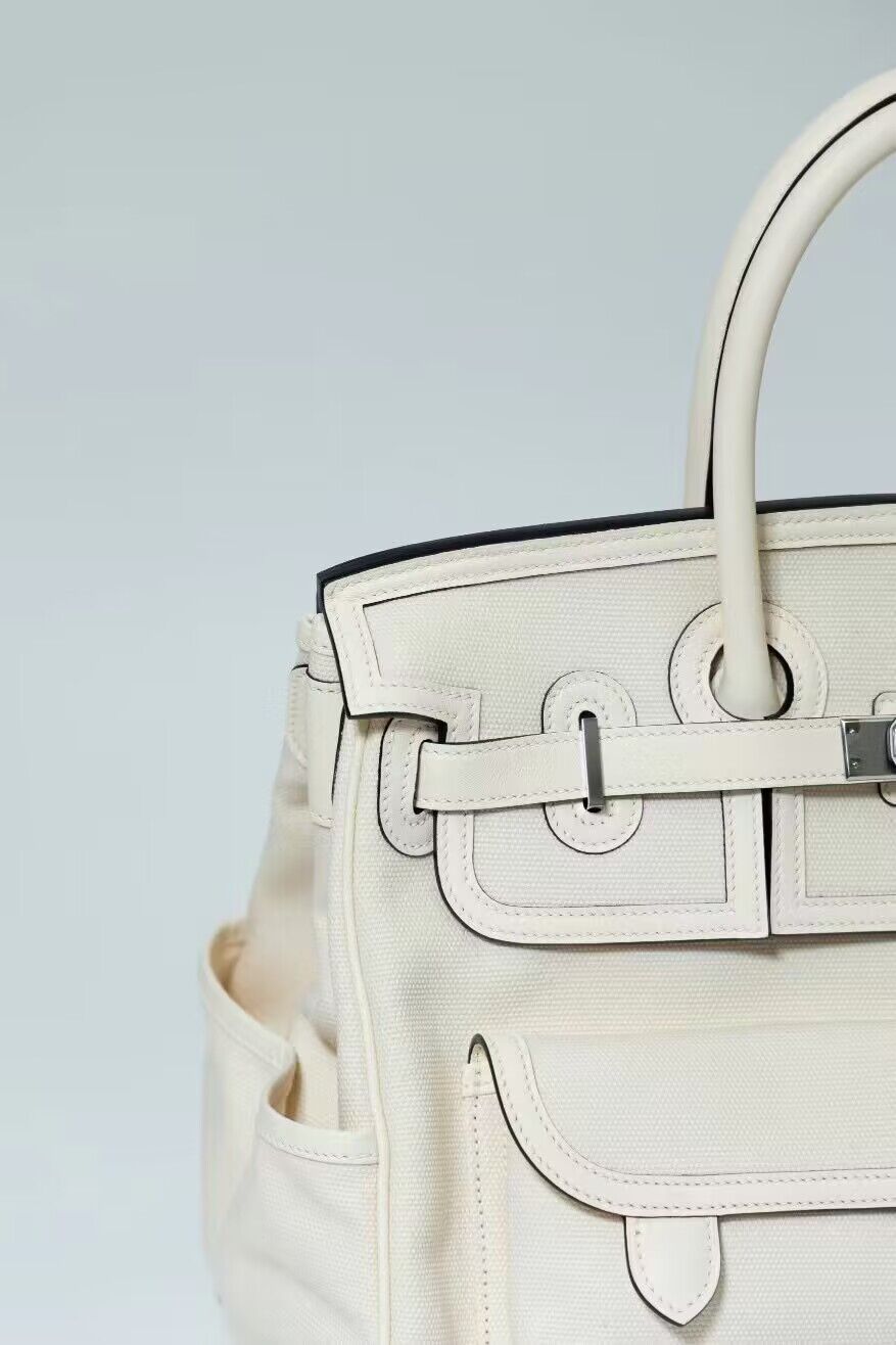 Hermes Original Leather Bag H6321 White