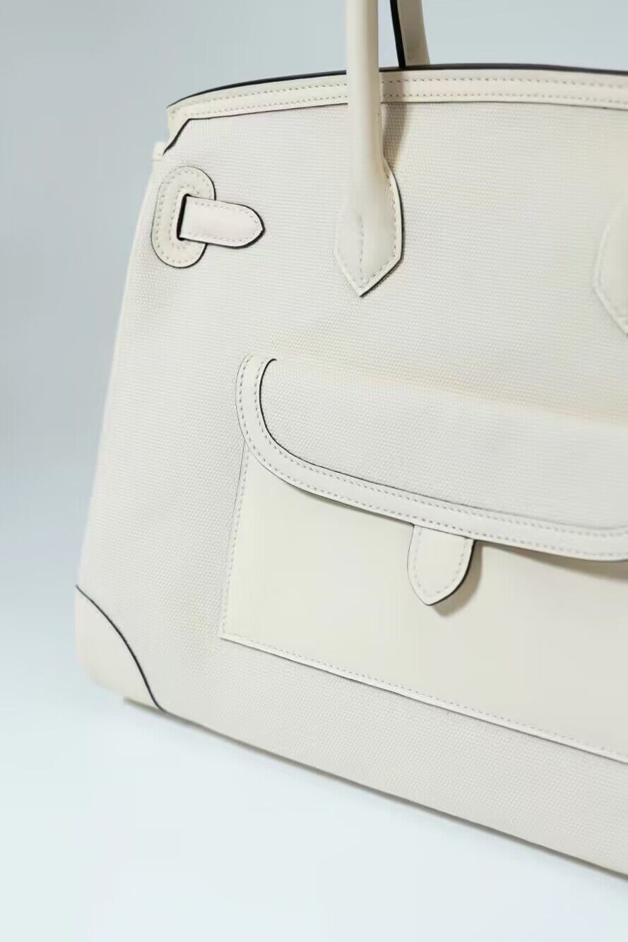 Hermes Original Leather Bag H6321 White