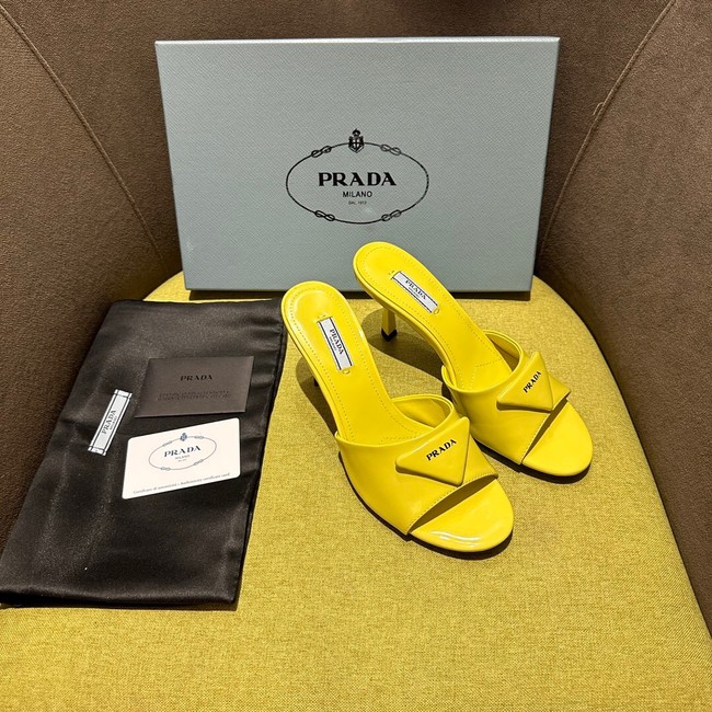 Prada Brushed leather sandals 93510-2