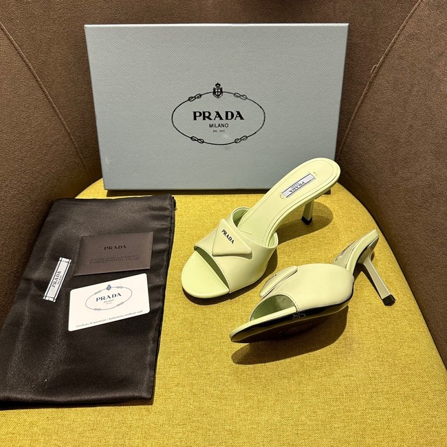 Prada Brushed leather sandals 93510-6