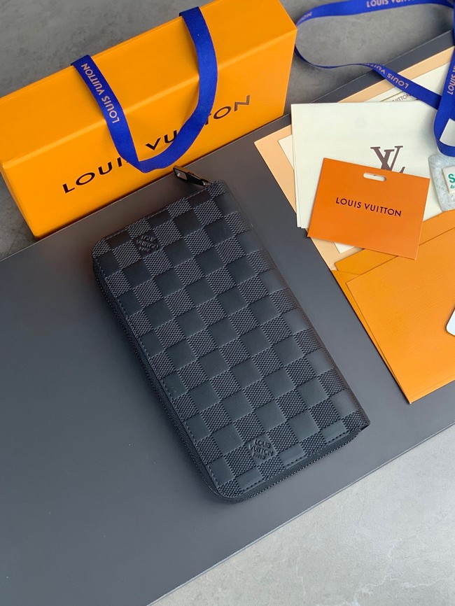 Louis Vuitton Calf leather ZIPPY WALLET N60003