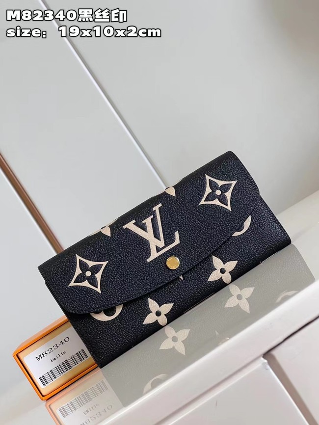 Louis Vuitton Sarah Wallet M82341 black