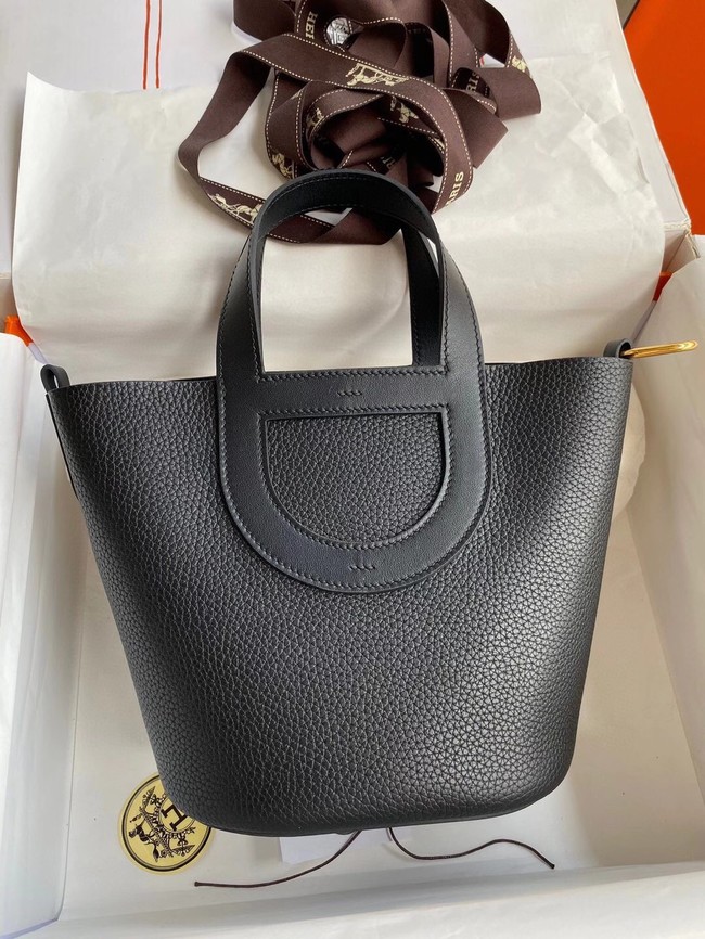 Hermes Original Togo Leather Bag H3602 black