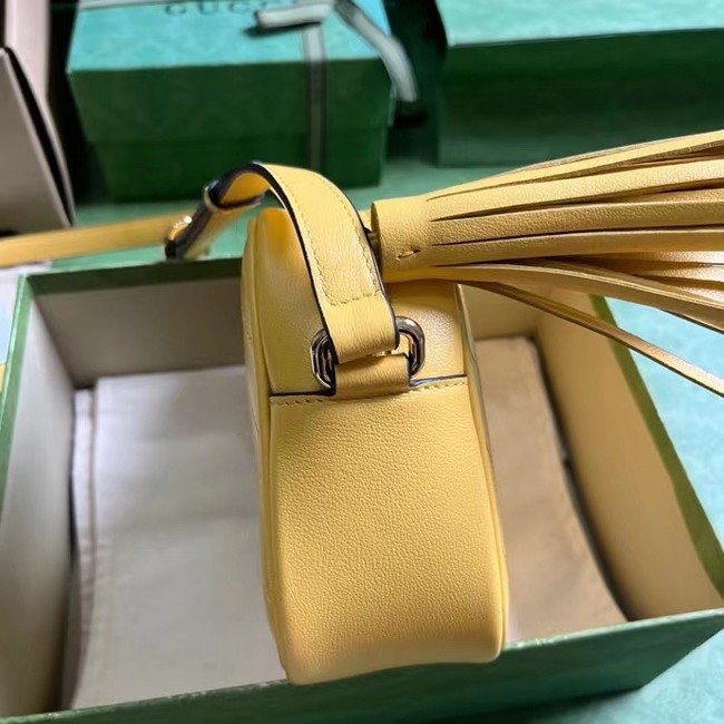 GUCCI BLONDIE SMALL SHOULDER BAG 742360 Yellow