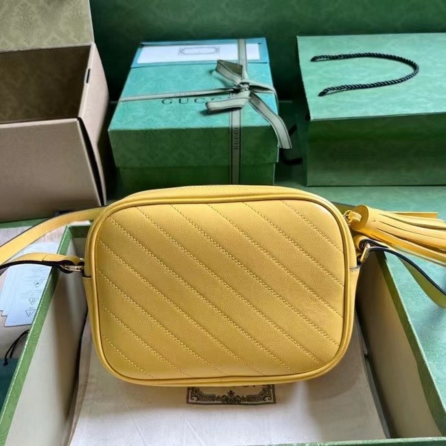 GUCCI BLONDIE SMALL SHOULDER BAG 742360 Yellow