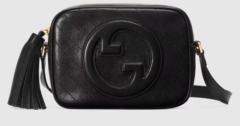 GUCCI BLONDIE SMALL SHOULDER BAG 742360 black