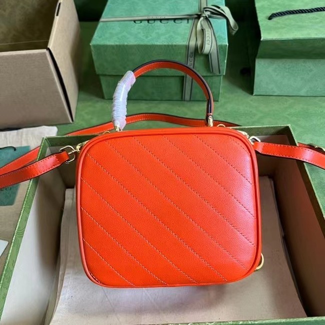 GUCCI BLONDIE TOP HANDLE BAG 744434 Orange