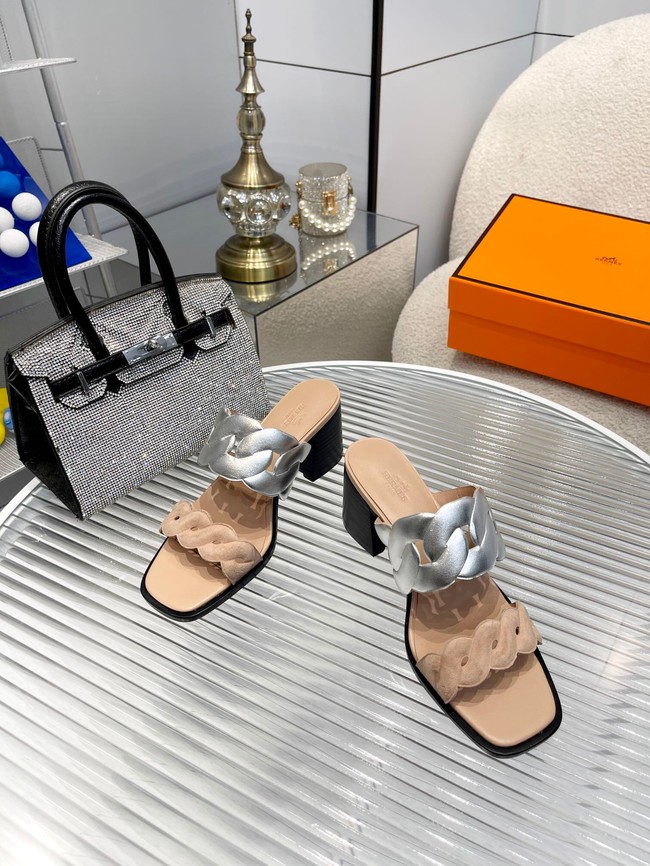 Hermes Sandal heel height 6CM 93521-4