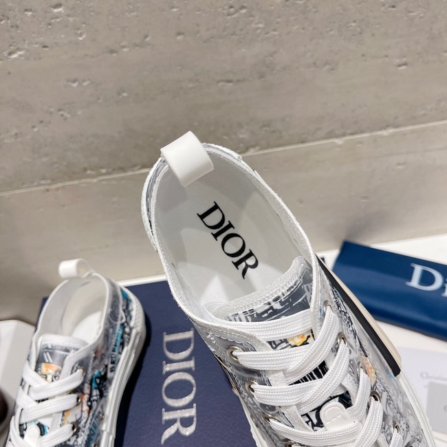 WALK N DIOR PLATFORM SNEAKER Dior Oblique Embroidered Cotton 93516-1