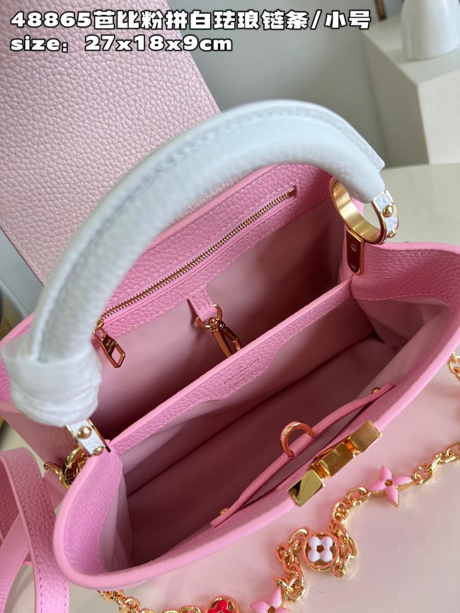 Louis Vuitton Capucines BB M21043 Rose Chamallow Pink