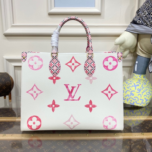 Louis Vuitton OnTheGo MM M22975 pink