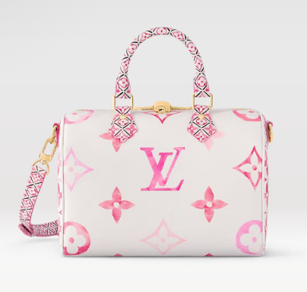 Louis Vuitton Speedy Bandouliere 25 M23073 Pink