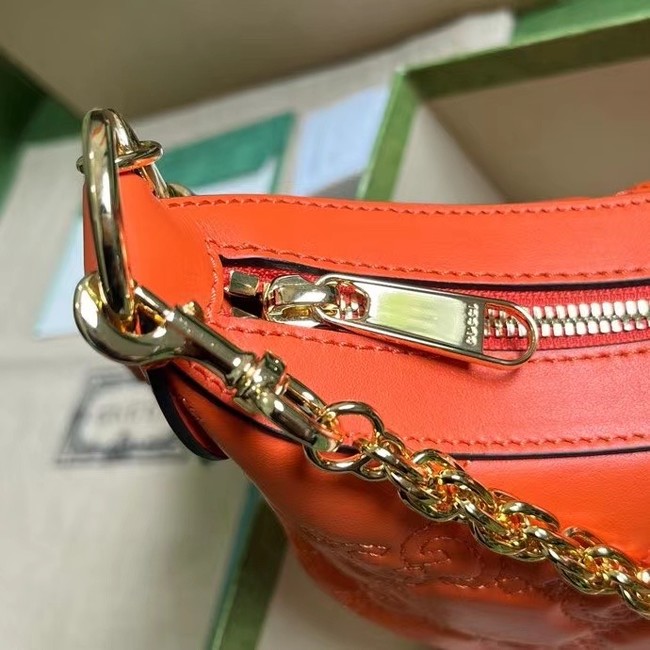 Gucci GG MATELASSE SMALL SHOULDER BAG 739709 orange