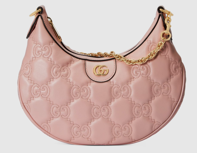 Gucci GG MATELASSE SMALL SHOULDER BAG 739709 pink