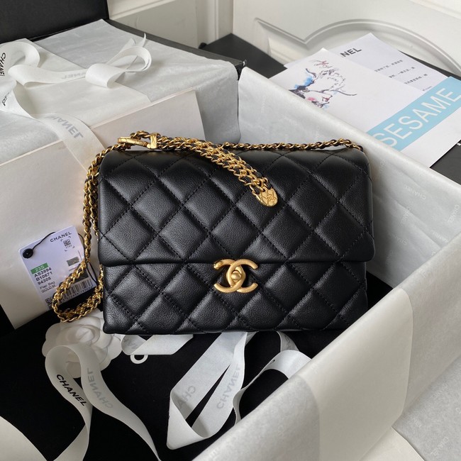 Chanel SMALL FLAP BAG AS3994 black