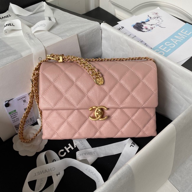 Chanel SMALL FLAP BAG AS3994 pink