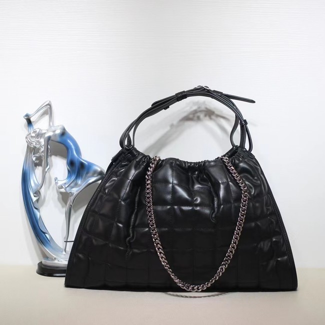 GUCCI DECO MEDIUM TOTE BAG 746210 BLACK