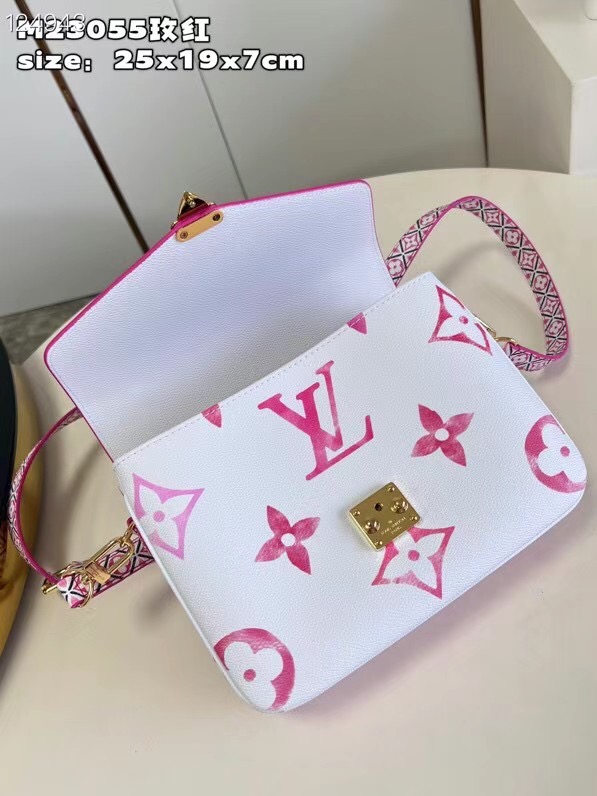 Louis Vuitton Pochette Metis MM M23055 pink