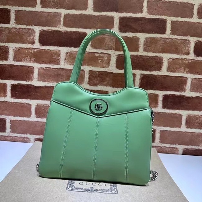 GUCCI PETITE GG SMALL TOTE BAG 745918 Light green 