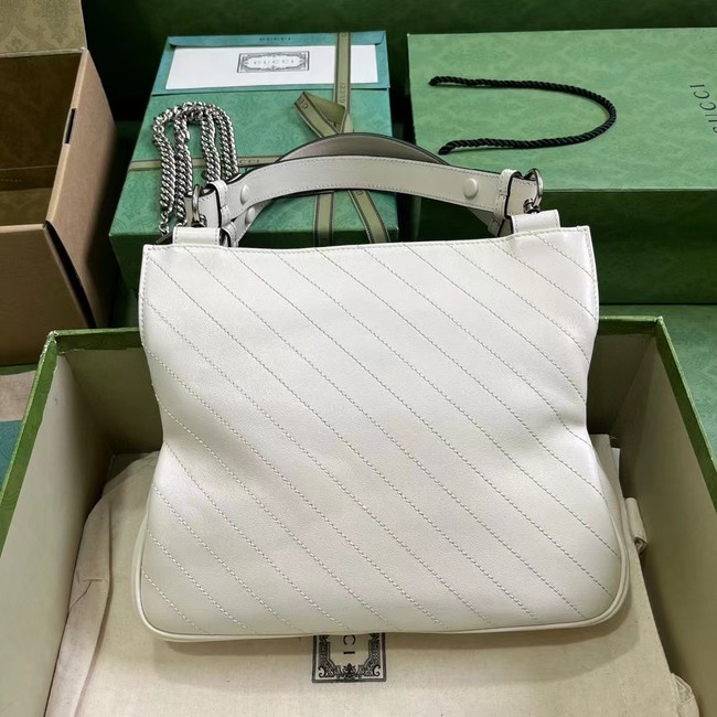 GUCCI BLONDIE SMALL TOTE BAG 751518 white