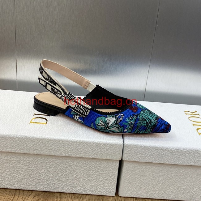 JADIOR SLINGBACK Embroidered Cotton 93552-3