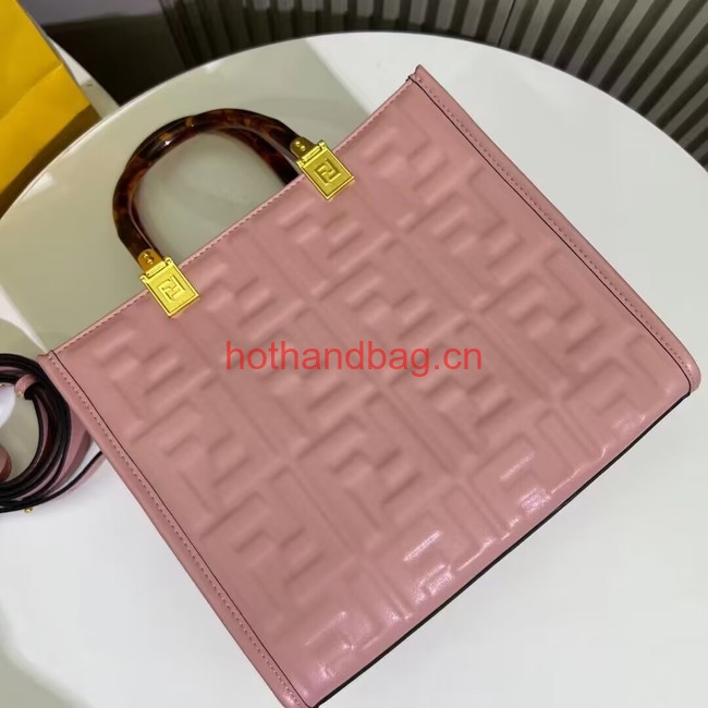 Fendi Sunshine small Shopper F1615 pink