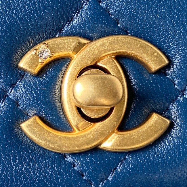 Chanel MINI FLAP BAG AP3424 blue