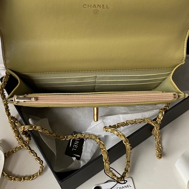 Chanel MINI FLAP BAG AP3424 green