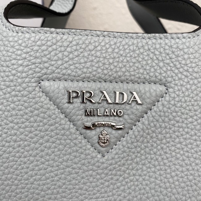 Prada Medium leather tote 1BG335 Cornflower