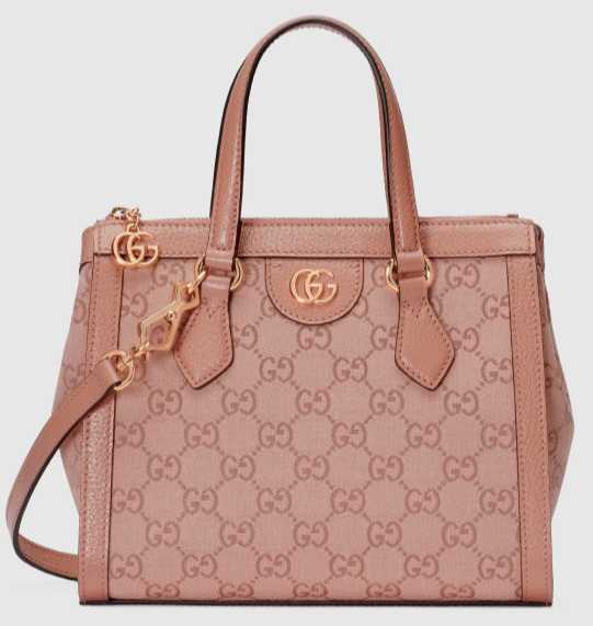 Gucci OPHIDIA GG SMALL TOTE BAG 547551 Pink