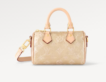 Louis Vuitton Nano Speedy M82242 Beige