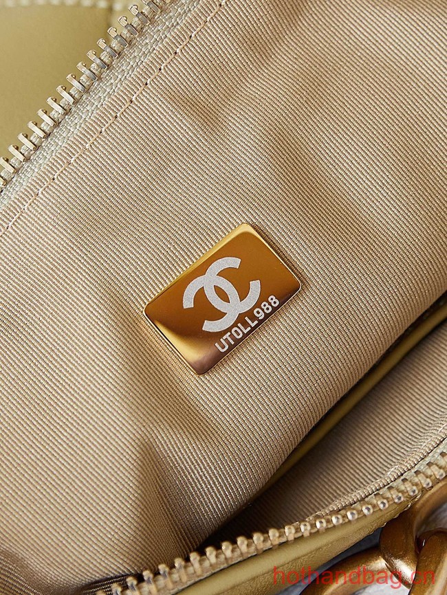 CHANEL HOBO HANDBAG AS4220 Khaki