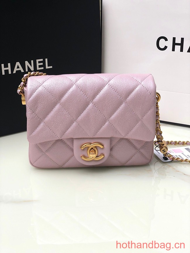 Chanel SMALL FLAP BAG AS2855 pink