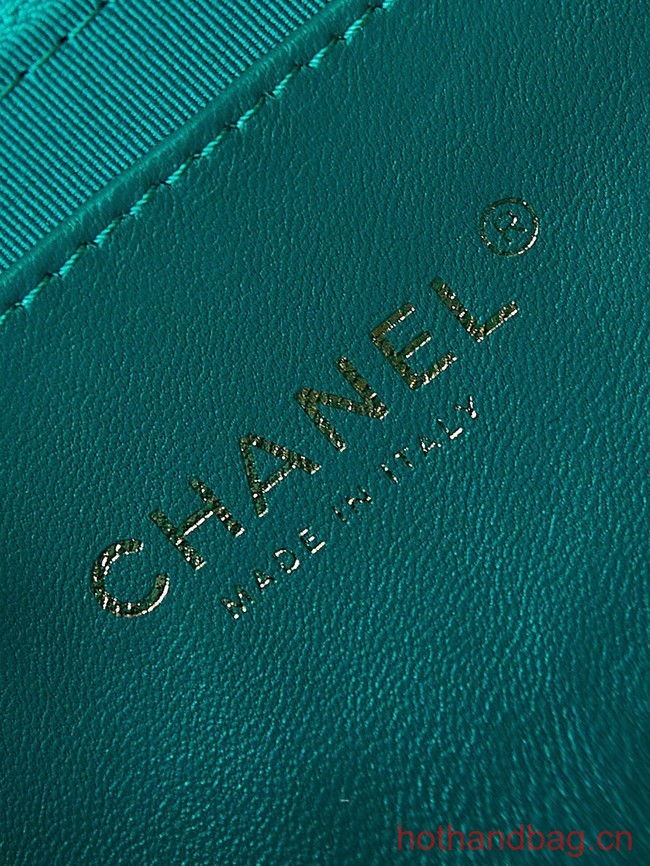 Chanel SMALL FLAP BAG AS4231 green