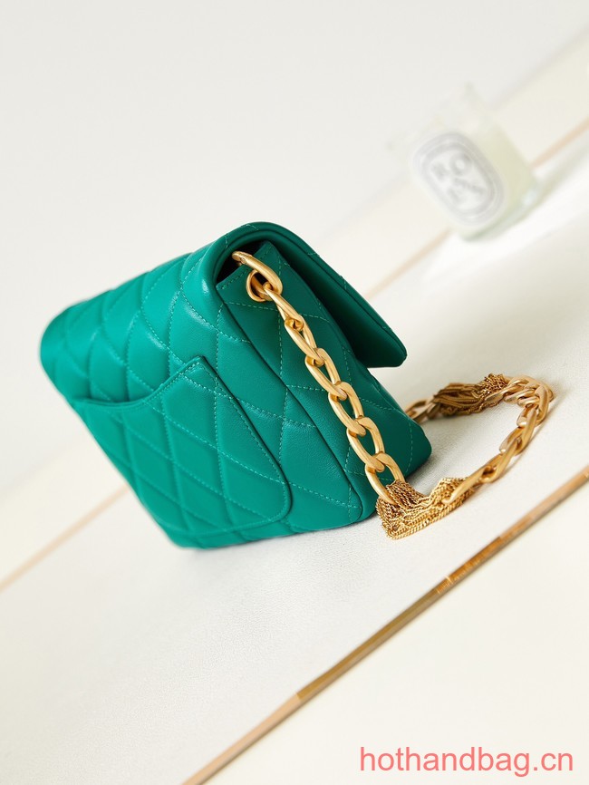 Chanel SMALL FLAP BAG AS4231 green