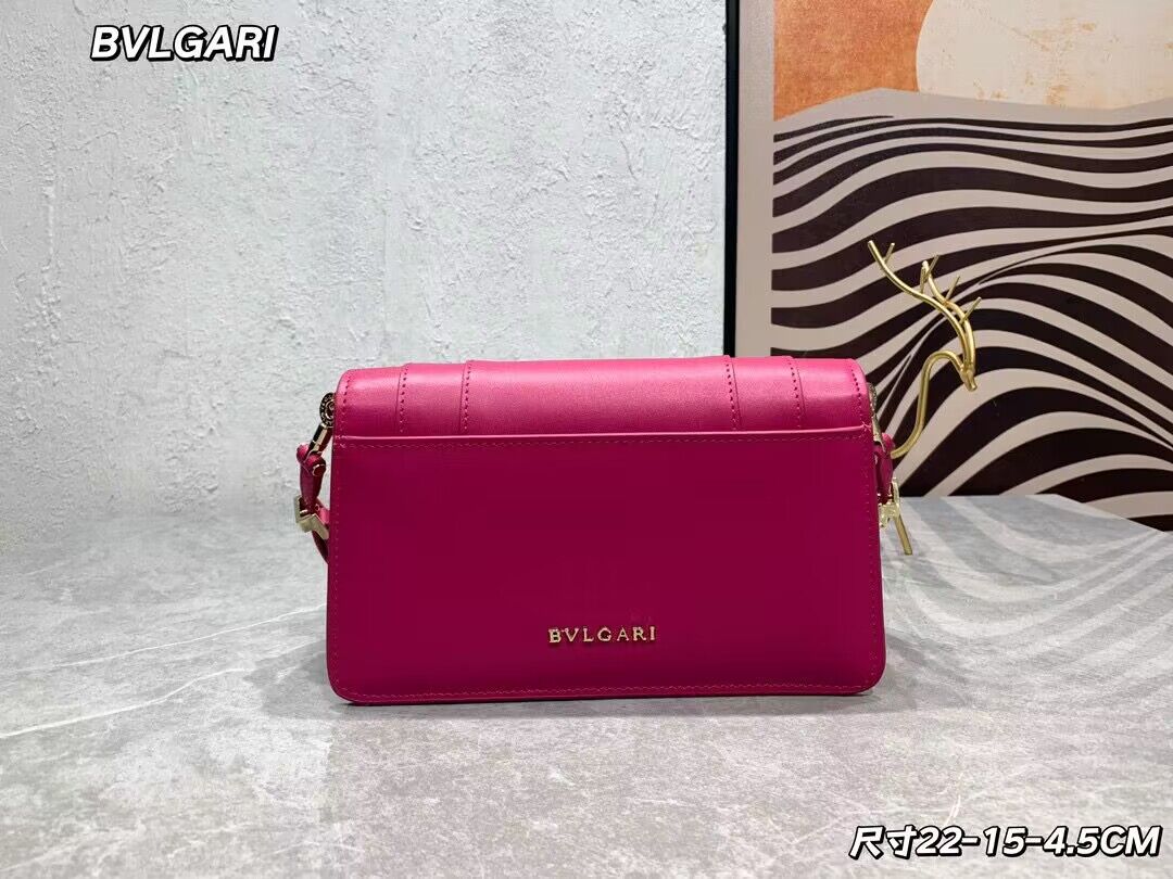 Bvlgari Serpenti Forever leather crossbody bag 289676 Rose